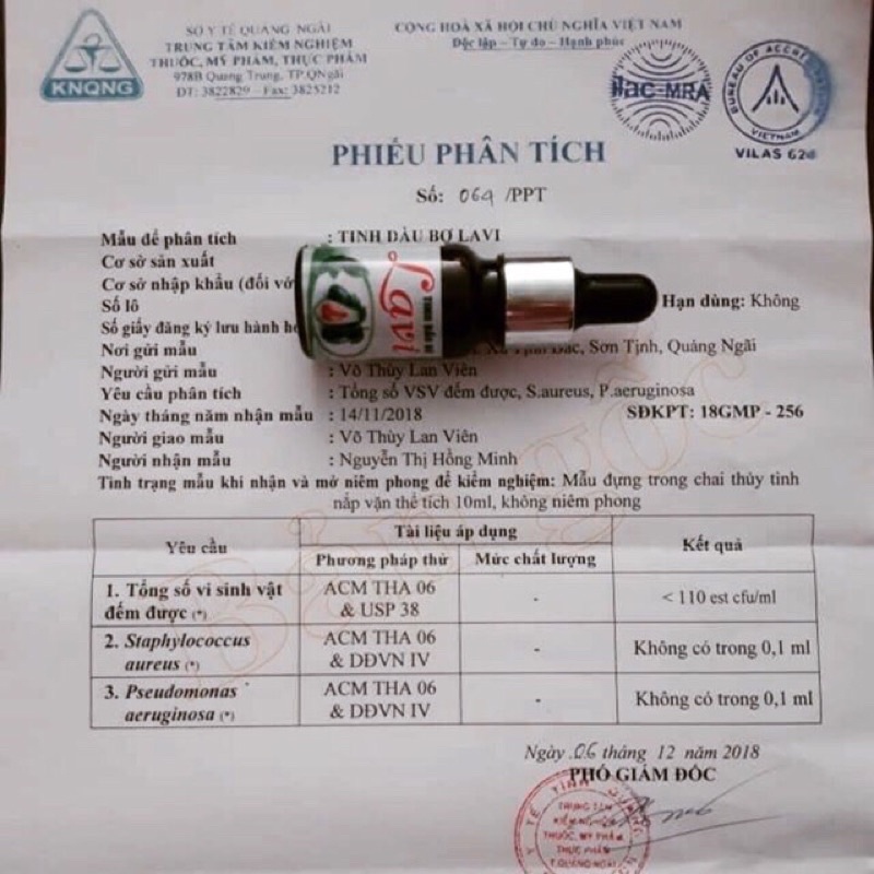 Combo 1 lọ tinh dầu bơ 10ml bôi da mặt căng sáng mịn màng