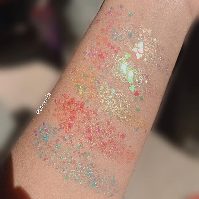 Bảng Phấn Mắt Nhũ Mắt Hạt To 7 Màu Kèm Sẵn Keo Hiệu CmaaDU | BigBuy360 - bigbuy360.vn