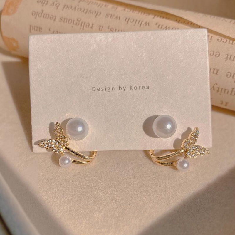 Bông Tai Ngọc Trai Hình Đuôi Nàng Tiên Cá Phong Cách Hàn Quốc Thời Trang Cho Nữ 2022 dreamdiary