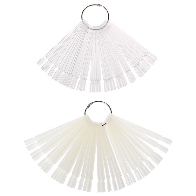 Que móng sơn màu -que móng tập sơn set 50 que