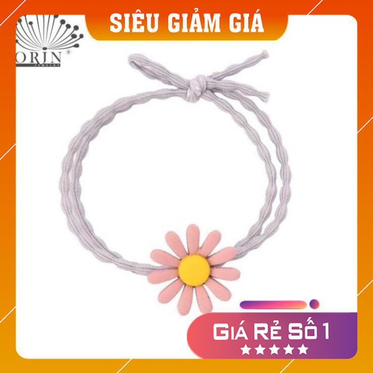 <SALE SỐC> Chun buộc tóc hoa cúc nhiều màu (shopmh59 - shopmm - vmeai)
