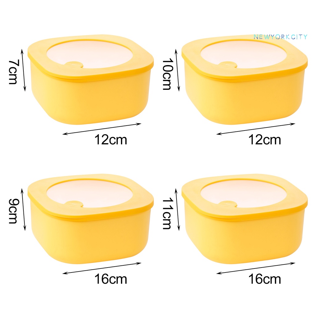 Hộp cơm Chống Tràn Bằng Nhựa An Toàn Cho Nhà Bếp