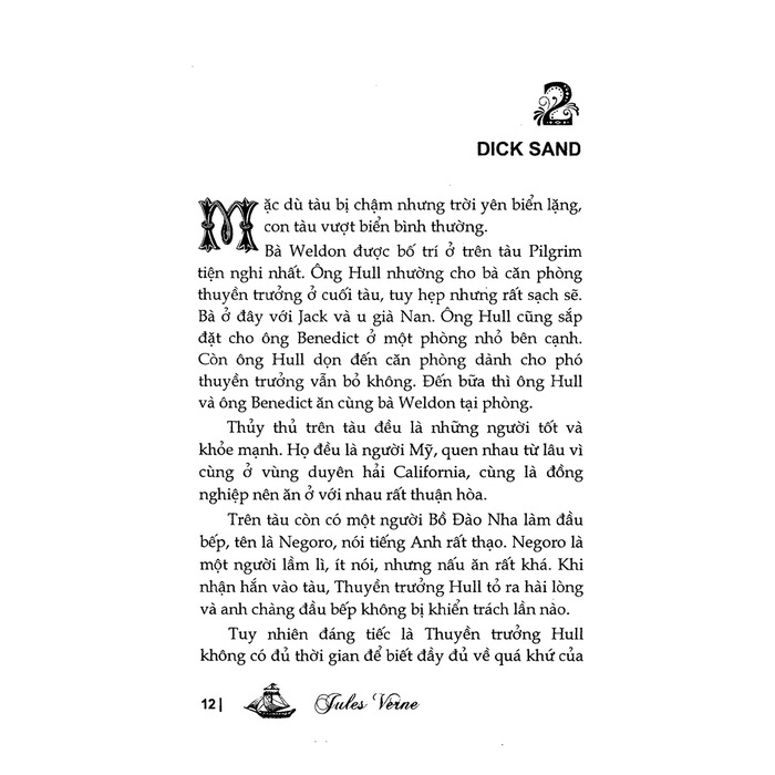 Tiểu thuyết - Thuyền trưởng tuổi 15 - Tác giả Jules Verne - Huy Hoàng