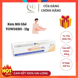 Kem loại sạch ghẻ, chấy rận, ký sinh trùng Towders cream 15gam