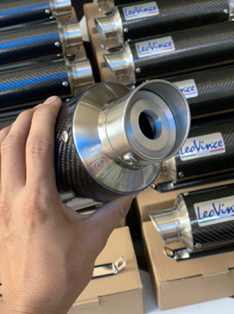 Lon Leo Carbon Hàng loại 1, mối hàn nổi + 1 móc lò xo