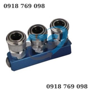 Đầu nối nhanh máy khí nén, dây hơi chia 3 SMT
