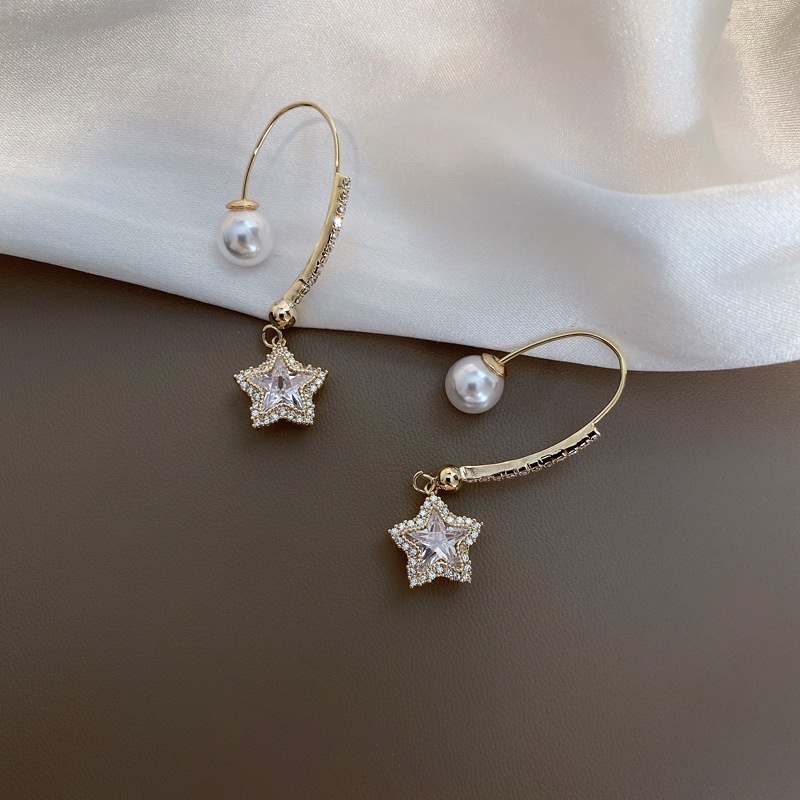 Bông Tai Ngọc Trai Thời Trang Sang Trọng