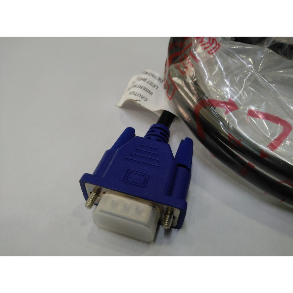 Cáp VGA zin dài 1m5  Dùng cho máy vi tính, đầu thu camera