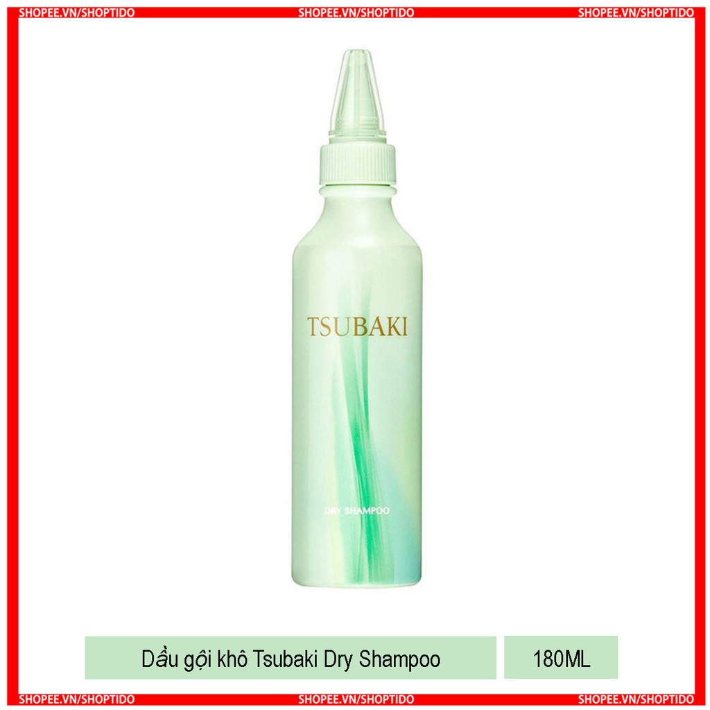 Dầu Gội Khô TSUBAKI Dry Shampoo 180ml