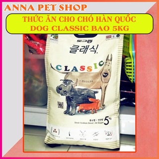 Thức ăn hạt cao cấp hàn quốc Dog Classic 5kg cho chó mọi lứa tuổỉ