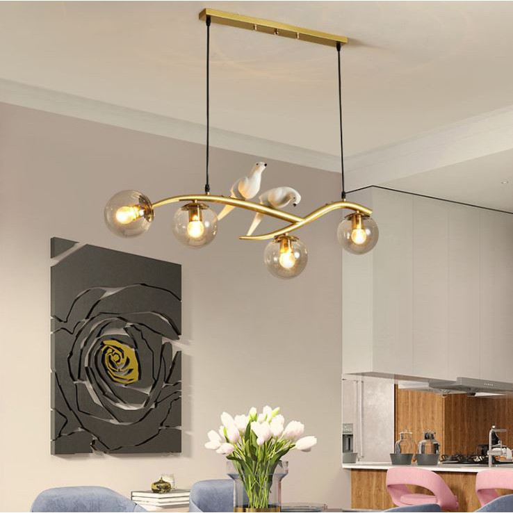 Đèn thả MONSKY ROVER kiểu dáng sang trọng trang trí nội thất hiện đại, cao cấp - Tặng kèm bóng đèn đầy đủ