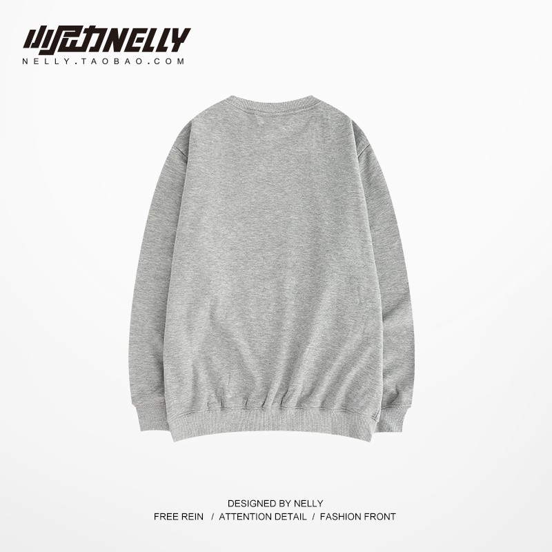 Áo nỉ Nelly cổ tròn unisex nam nữ | BigBuy360 - bigbuy360.vn