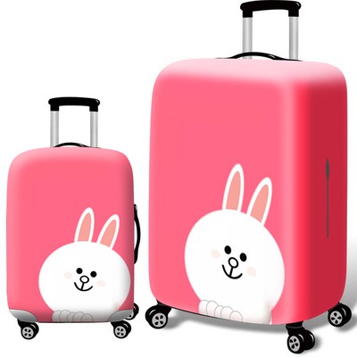 Bao vải trùm vali hành lý in hình ảnh cá tính đáng yêu (NOT INCLUDE SUITCASE)