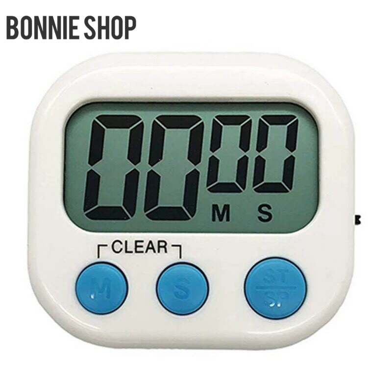 Đồng Hồ Đếm Ngược Bấm Giờ Mini Thiết Kế Nhỏ Gọn Âm Báo To HX 111