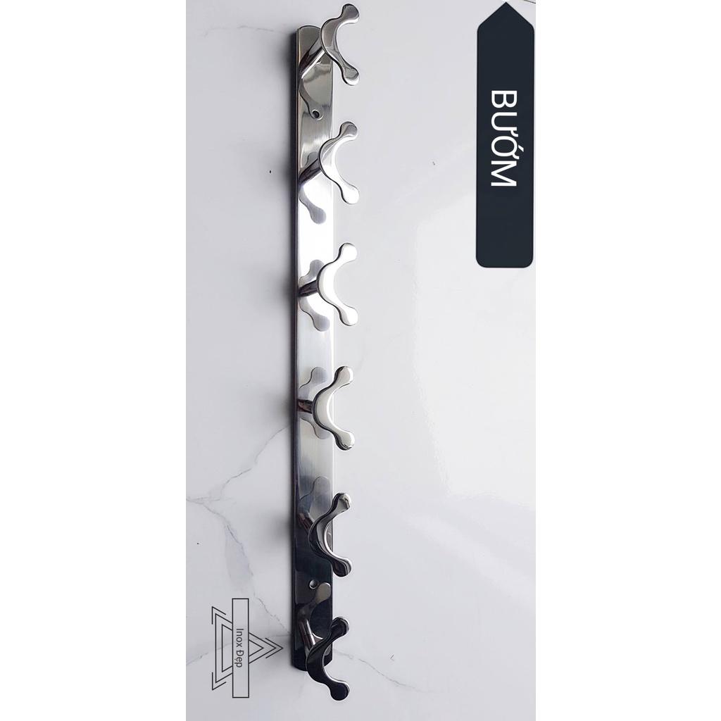 Móc áo treo gắn tường  100 % inox 304 cao cấp chống ăn mòn chống rỉ sét chịu lực tốt độ bền cao giá tậnxưởng