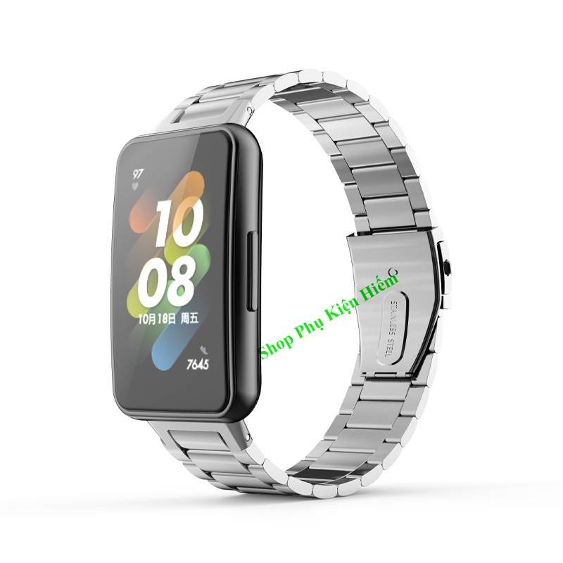 Dây đeo Huawei Band 7 bằng thép cao cấp