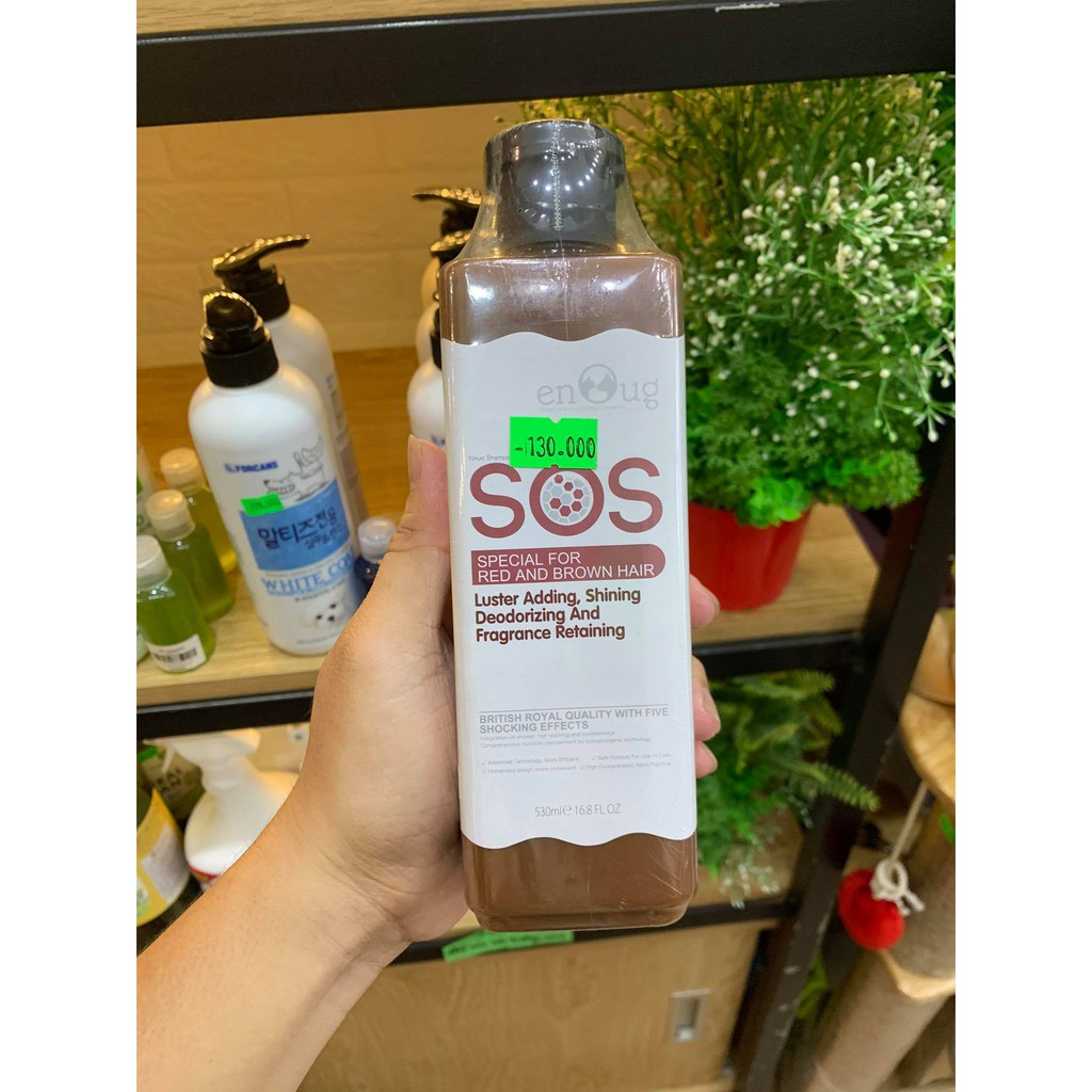 [CHÍNH HÃNG] SỮA TẮM SOS CHO THÚ CƯNG 530ML