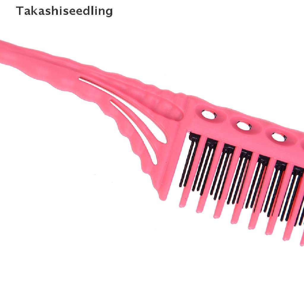 (Hàng Mới Về) Lược Chải Tóc Đuôi Nhọn 3 Răng Thuận Tiện