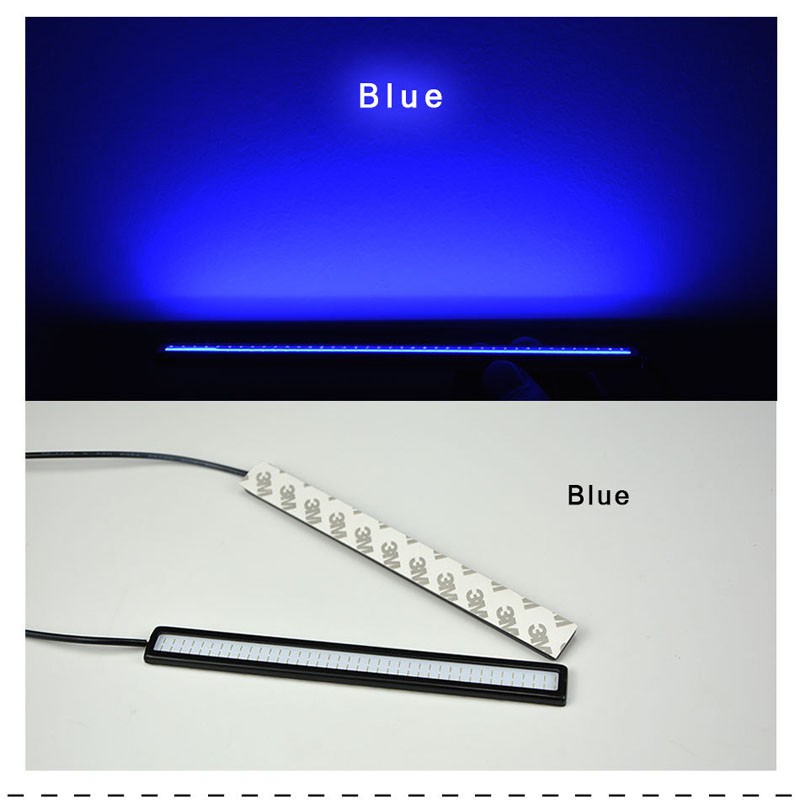Đèn LED COB màu xanh dương siêu sáng , chống thấm nước cho xe hơi