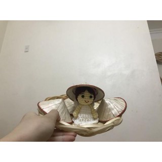Nón lá mini dành cho búp bê 6cm