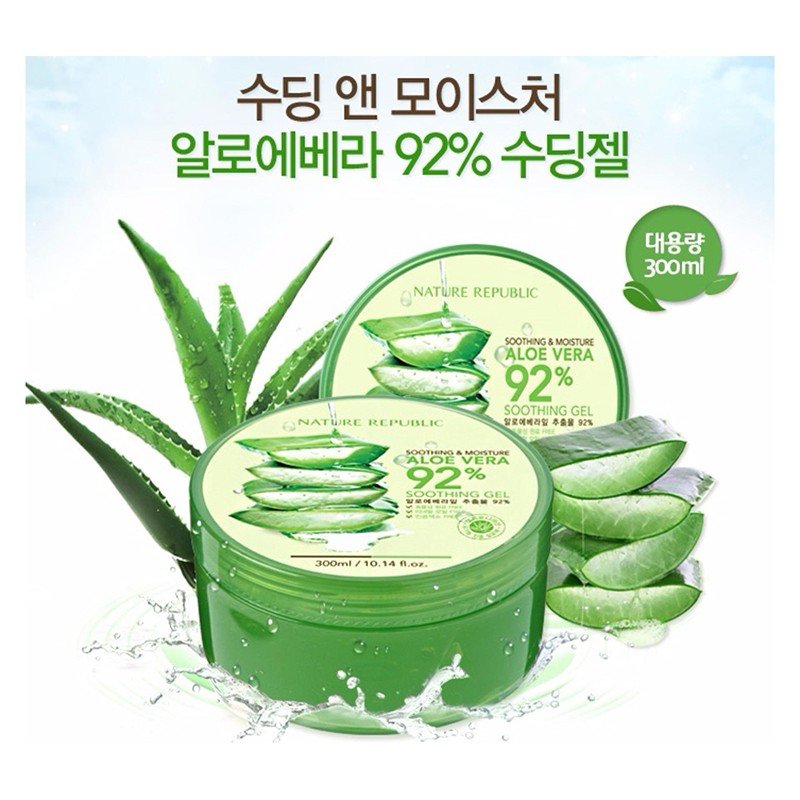 Gel lô hội 92% đa năng Nature Republic