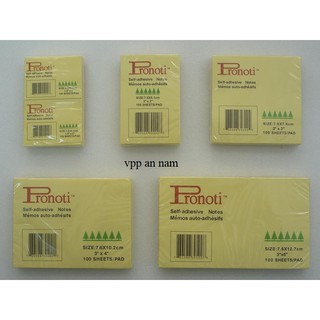 GIẤY NOTE PRONOTI 3*2