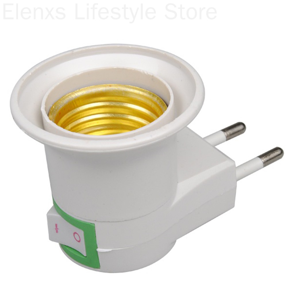 Đế Đèn E27 Có Công Tắc Bật / Tắt