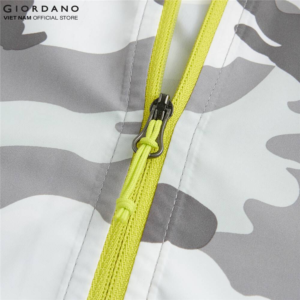 Áo khoác dù nam Windbreaker Giordano 0107000194