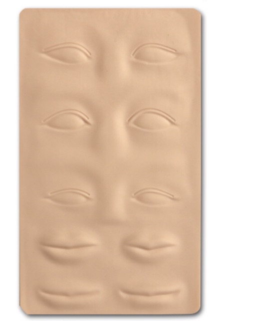 Da Tập Phun Xăm, Da Thực Hành Phun Xăm