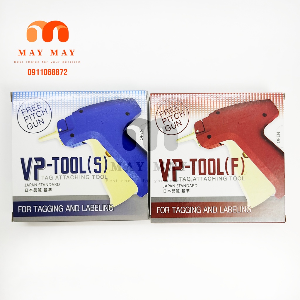 Súng bắn mạc áo, mạc quần , ghim tag VP-TOOL cao cấp kèm ti nhựa