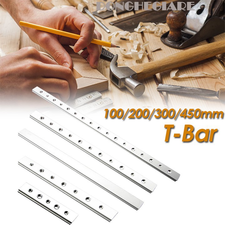 Thanh ray trượt bàn cưa bằng Nhôm Xanh 40-60-80-100-120cm (DCG)