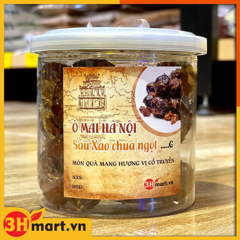 Ô mai sấu xào chua ngọt (hộp 250g)