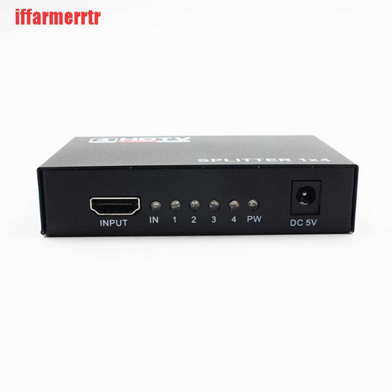 Bộ Chia 4 Cổng 1x4 Full Hd Hdmi V1.4 3d 1080p 1 In 4