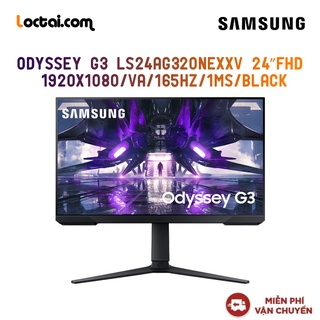 Màn hình máy tính LCD SAMSUNG Odyssey G3 LS24AG320NEXXV 24 FHD 1920 1080 VA 165Hz 1ms thumbnail