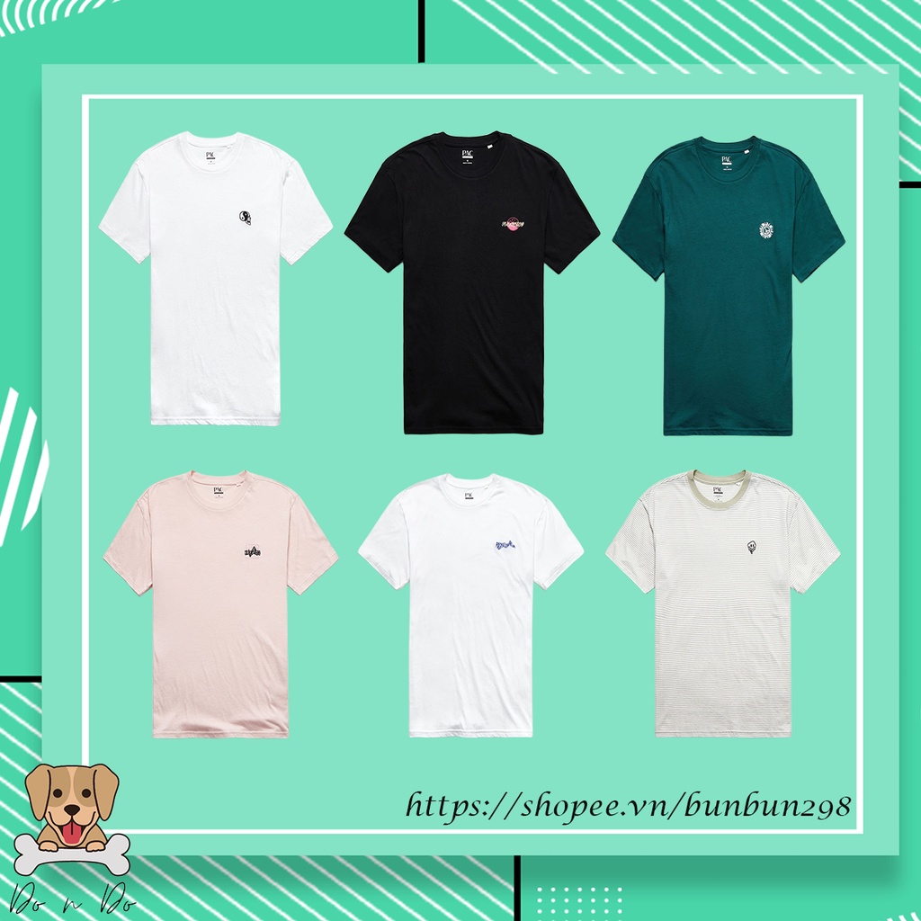 Áo Thun Pacsun Eco Họa Tiết Logo Ngực