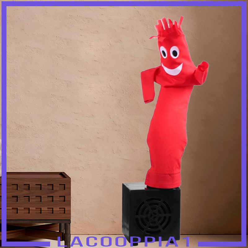 [LACOOPPIA1]Inflatable Tube Man with Air Blower Mini Desktop Dancing Star Table UK Plug