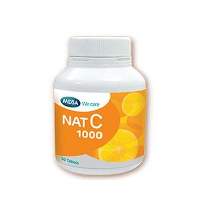 Vitamin C Tăng Cường Sức Đề Kháng Cho Cơ Thể  Nat C 1000mg  ( 30 Viên/ Lọ)- 0305785 | Thế Giới Skin Care