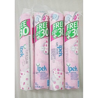 Bông tẩy trang ipek 150 miếng
