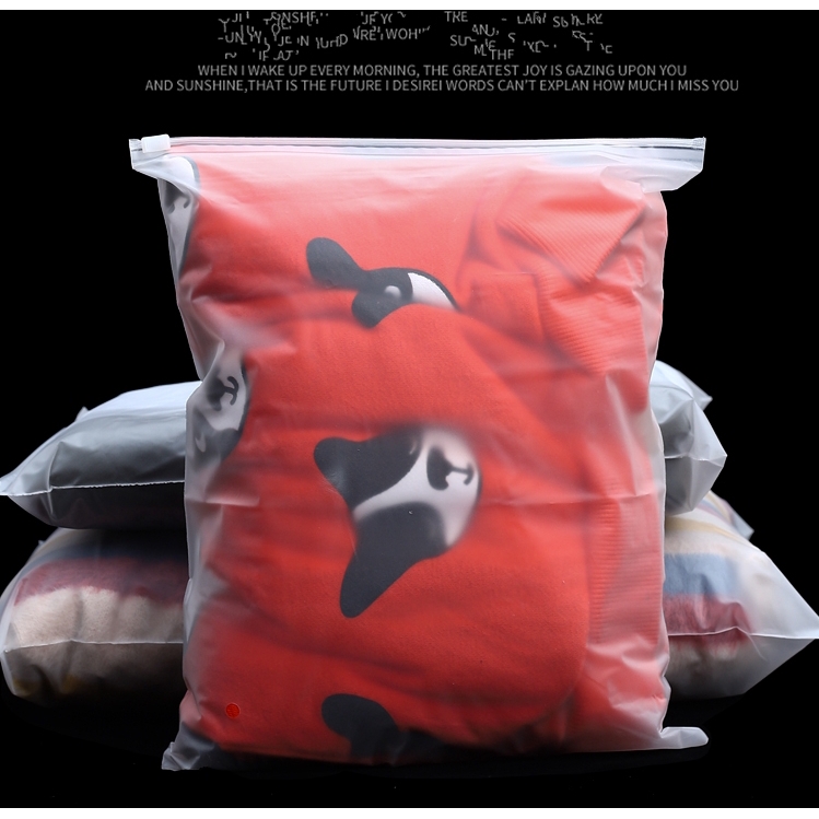 Túi đựng đồ dùng trong suốt có khóa kéo tiện lợi dễ sử dụng