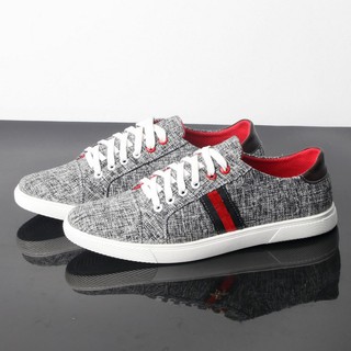 Giày sneaker nam xám HN340 shop Hân Nhi chuyên giày thể thao nam đẹp