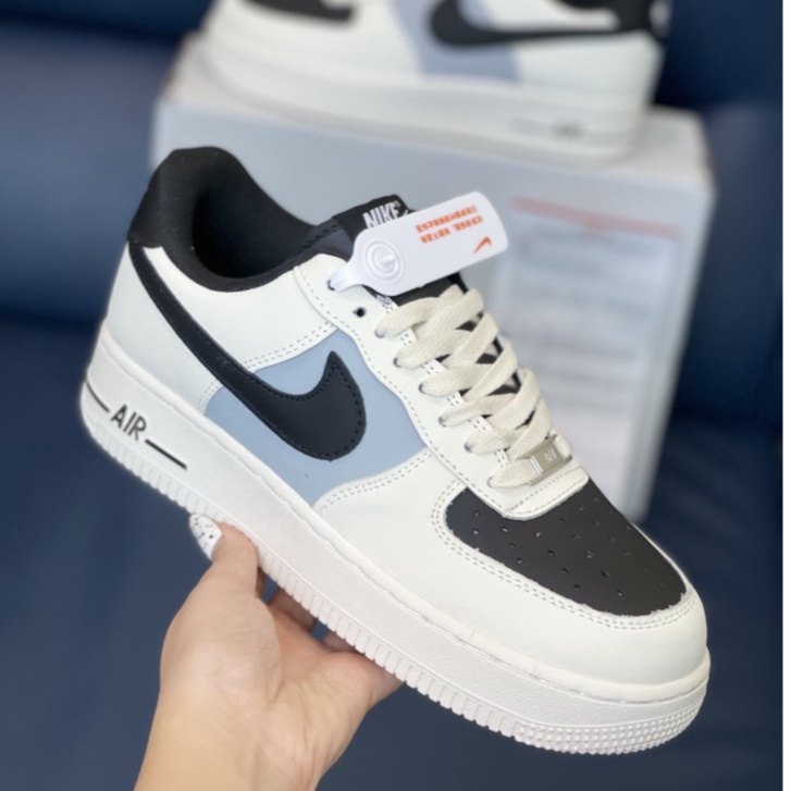 Giày Air Force 1, AF1 tích đen đế Air nam nữ cao cấp Nhất full box bill size 36_43