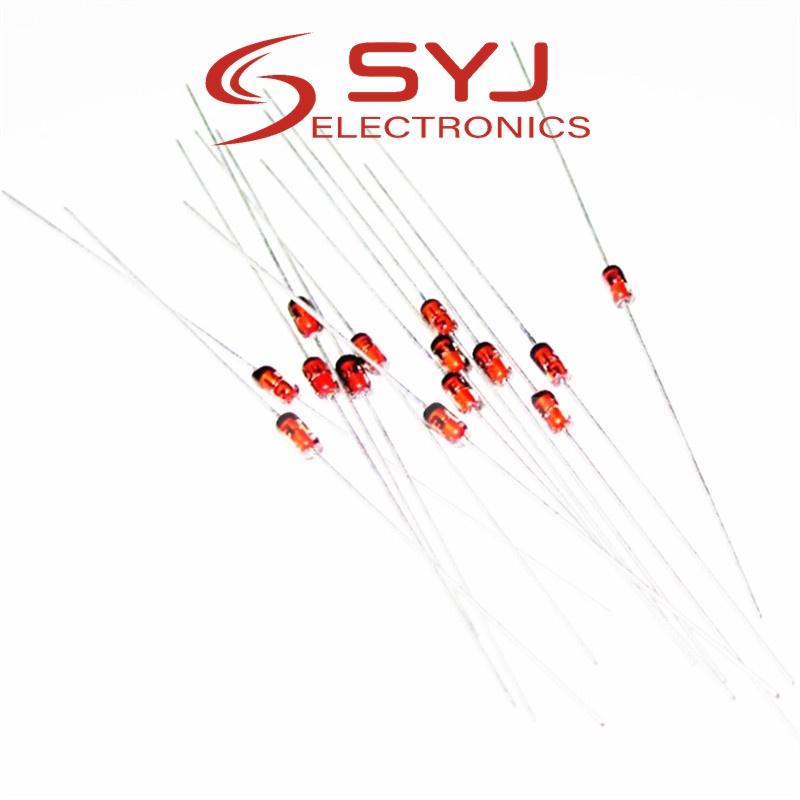 10 CÁI 1N34A 1N34 Diode Germanium 50mA 65V DO-35 (DO-204AH) IN34A IN34 Trục cho TV FM AM Phát hiện v