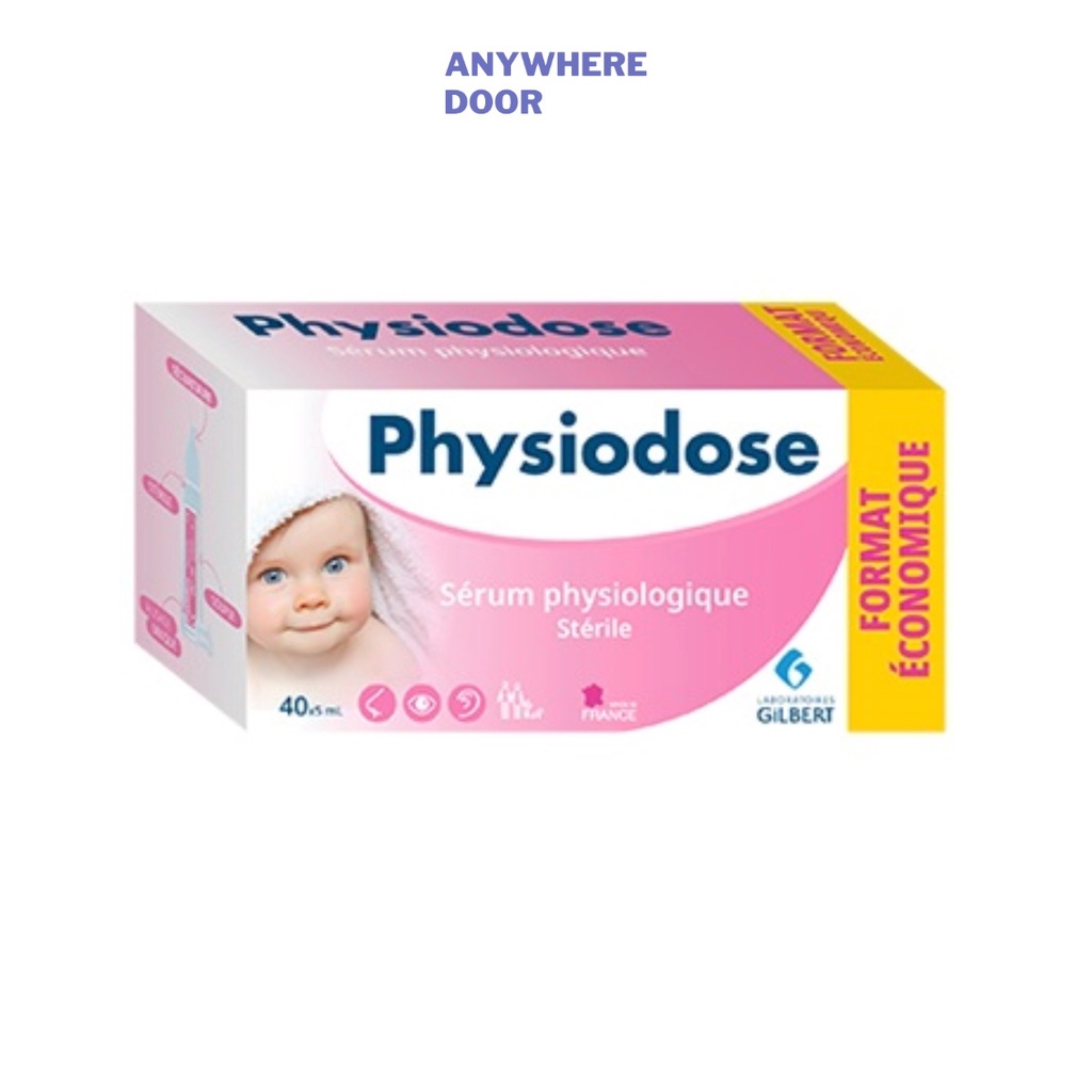 Nước muối sinh lý Physiodose Classic vô trùng cho bé