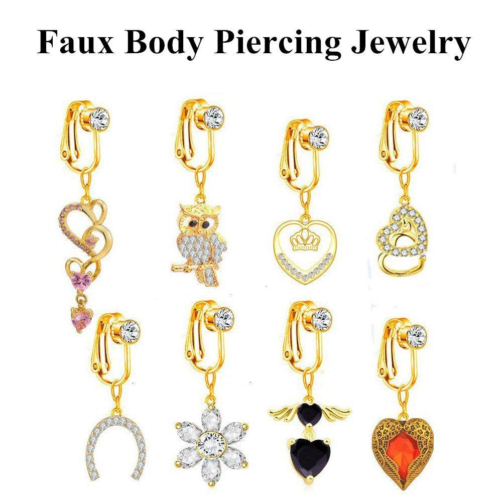 Khuyên Rốn Giả Xỏ Rốn Thời Trang