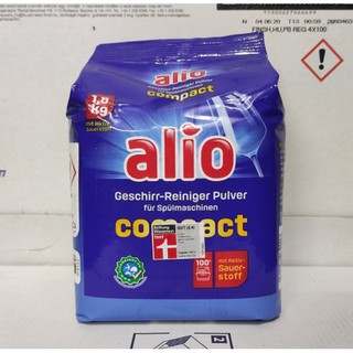 Bột rửa bát Alio 1,5kg (NK EU )
