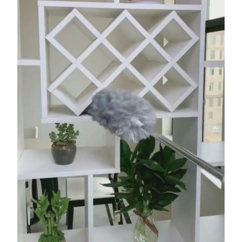 Cây chổi quét bụi cao cấp cán gấp gọn