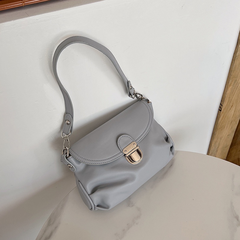 IELGY Túi Đeo Vai Bằng Da Mềm Phong Cách retro Pháp Thời Trang Cho Nữ