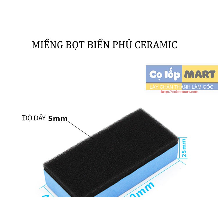 Miếng mút bọt biển phủ ceramic