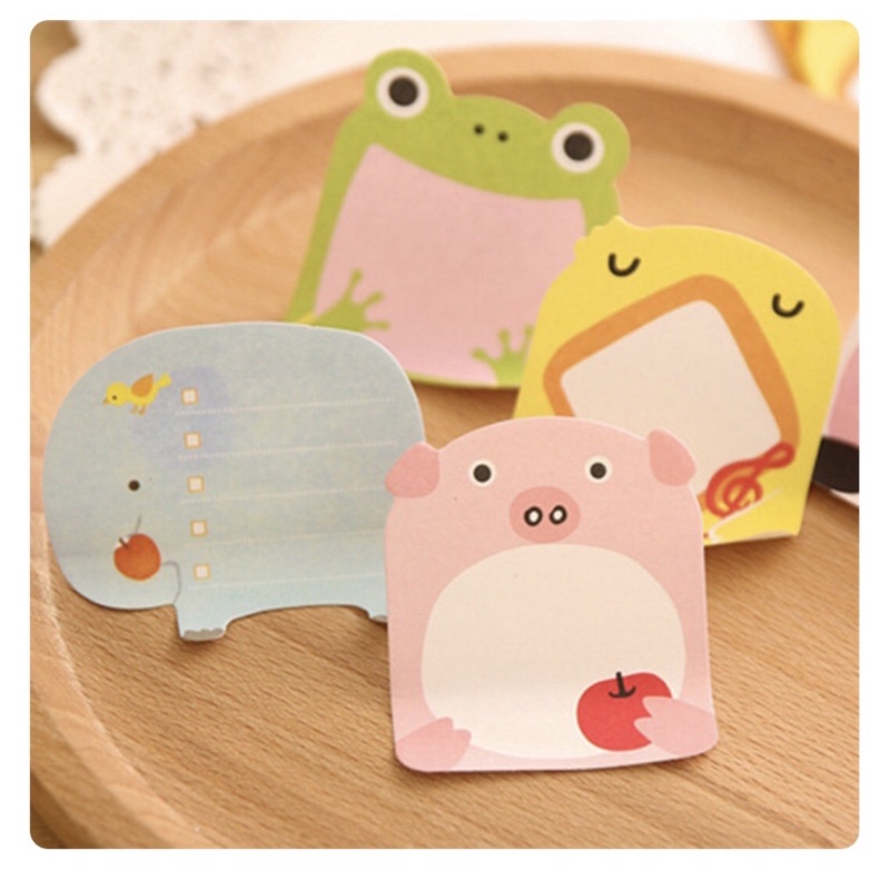 Giấy note cute, giấy nhớ dễ thương (được chọn hình)