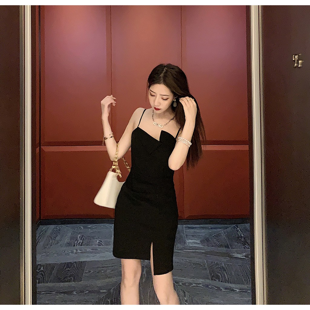 [SIÊU SALE] Váy/Đầm Dự Tiệc 2 Dây Xẻ Vạt Hàng Thiết Kế Quảng Châu | BigBuy360 - bigbuy360.vn